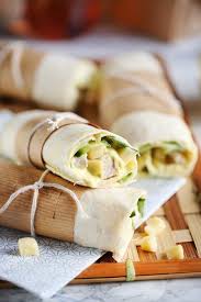 Wrap A L Emmental Et Dinde Sauce Curry Chefnini Recette Recettes De Cuisine Dinde Recette Wrap