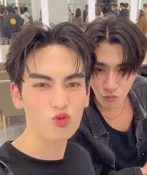 🐯: 100% Salinan Papa Perth dan Papa Ta😚 🐯: Anakkuuu 🔥😎 🐶: Bayiku lucu  banget 🥰 #PerthSanta #Domiia