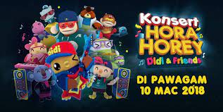 Konsert hora horey didi & friends is screened for the first time in cinemas nationwide. City Cineplex Movie