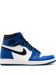 Jordan 1 Mid Se White Hyper Royal Black Smoke Grey Men S Shoe Jordan Air Jordan 1 Retro High Og Game Royal Farfetch In 2020 Retro Sneakers Sneakers Blue Air Jordans