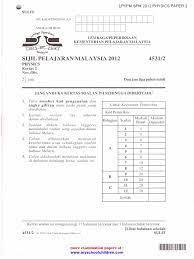 Lpkpm Spm 2012 Physics Paper 2 Pdf