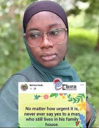 Look closely and tell mi if this gal ah nuh ginnal. So she was building a  house to occupy or she was building APARTMENTS to rent ?