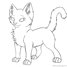 Download and use them in your website, document or presentation. Young Warrior Cat Coloring Pages Xcolorings Com