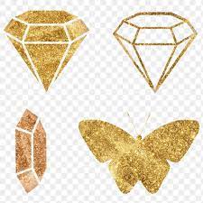 Png Golden Diamond And Butterfly Sign Set Free Image By Rawpixel Com Adj Butterfly Golden Diamonds Bronze Butterfly