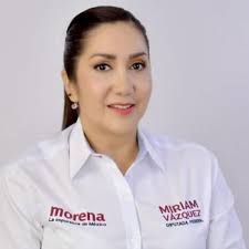 Miriam De Los Angeles Vazquez Ruiz Candidata A Diputados Federales Mayoria  Relativa Por Sigamos Haciendo Historia