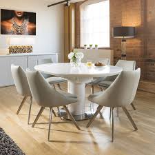 Mixed materials come together to form the elegant. Round Dining Room Tables For 6 Quatropi 206 20seater 20dinning 20set 20ht2088 2012 20white 20 Round Dining Room Glass Dining Table Set Glass Round Dining Table