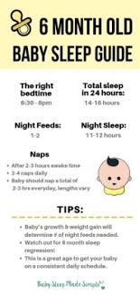Expert Tips On How To Sleep Train Your 6 Month Old Baby And The Steps That Will Get Your Baby Sleeping Through The 6 Month Old Baby Sleep Training Sleep Guide