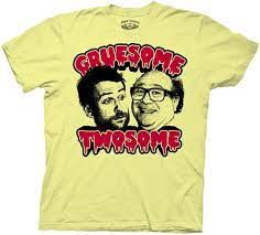 One featuring the name of the show and a second of the bear with antlers. Ripple Junction It S Always Sunny In Philadelphia Gruesome Twosome Charlie Frank Adult T Shirt Walmart Com Walmart Com