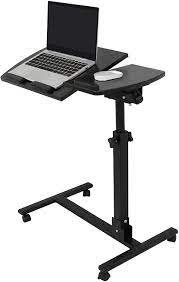 The movable workstation can be used in an office or class room environment for presentations. Amazon Com Super Deal Angle Height Adjustable Rolling Table Desk Laptop Notebook Stand Tiltable Tabletop Desk Sofa Bed Side Table Hospital Table Stand W Lockable Casters Computers Accessories