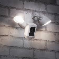 Most people find that motion settings on cameras are too sensitive, meaning that things like rain, bugs, or even bright sunlight can trigger an alert. Ring Floodlight Cam Outdoor Home Security Camera With Lights Ring