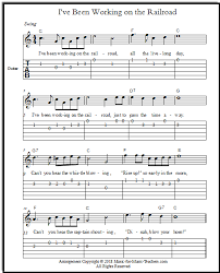 Play the piano in less than a minute using the unique virtual piano music sheet notation that anyone can play right away! I Ve Been Working On The Railroad Guitar Tabs