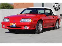 Image result for Bright Red 1993 Mustang