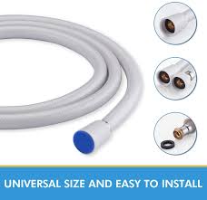 An answer like 2.33 feet might not mean much to you because you may want to express the decimal part, which is in feet, in inches once its is a smaller unit. Amazing Force Pvc Shower Hose 59 Inches 5 Feet 71 Inches Extra Long Smooth Handheld Shower Hose Flexible Anti Kink Handheld Shower Head Hose With Brass Spin Inner Core White Rough Plumbing Tools