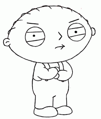 The talking pet dog brian is seen sipping on his martini while a good scolding from mom lois has landed little stewie in tears. Stewie Griffin Coloring Pages Coloring Home