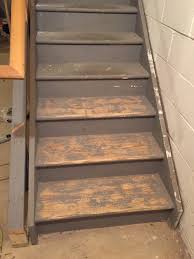 While any existing finish must be removed, the shape of the stairs must not be changed, so be sure to sand gently and evenly. Staircase Remodel Diy Basement Stair Transformation Revival Woodworks