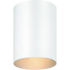 When redecorating, consider changing your light fixtures. V9615 6 1 Light Indoor Or Outdoor White Aluminum Flush Mount Cylinder Ceiling Fixture Volume Lighting