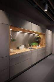 40 Smart Modern Kitchen Cabinet Designs You Need To See Page 45 Of 47 Modern Grey Kitchen Grey Kitchen Designs Modern Kitchen Cabinet Design
