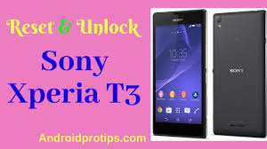 How To Reset Unlock Sony Xperia T3 Youtube