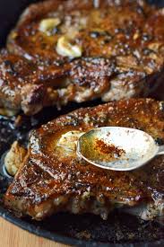 Pan Seared Garlic Rib Eye Steak Butter Your Biscuit Recipe Grilled Steak Recipes Steak Dinner Recipes Steak Dishes