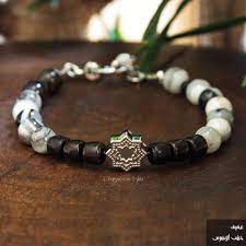 amen means truly believing the beauty of this piece is reflected in the agate onyx and ebony wood a0391 what s app 00966 mens bracelet jewelry bracelets