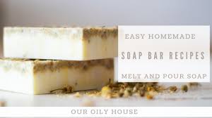 Homemade Shampoo Bar Recipe Shampoo Bar Recipe Using Melt And Pour Youtube