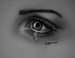 Karakalem Goz Cizimi Izimi Karakalem New Eye Art Realistic Drawings Crying Eye Drawing