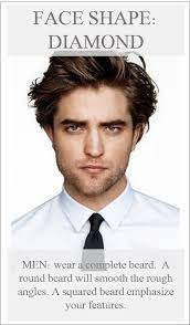 Pin By Brittany Brown On Beauty Diamond Face Male Face Shapes Face Shapes