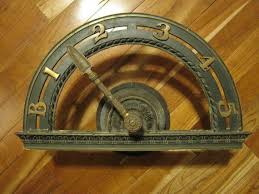 Antique Elevator Floor Indicator By Cowbellantiques Have Always Wanted One To Hang By Staircase Or A Industrial Furniture Decor Unique Collectibles Lobby Boy