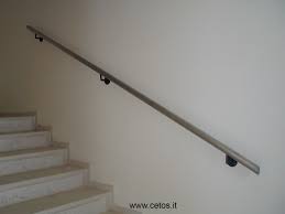 Corrimano In Acciaio Inox Scale Interne Design Moderno Scale