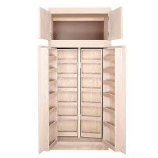 7 Multi Storage Kitchen Pantry Unfinished Oak 7 X 36 X 24 Unfinished Kitchen Cabinets Deep Pantry Laundry Room Storage