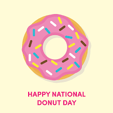Participation and offers can vary by location and are only available while supplies last. Download Free Happy National Donut Day Card Vector Design