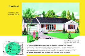 From coast to coast, millions of quintessentially american houses like those shown below were built. 1950s House Plans For Popular Ranch Homes