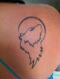 Moon silhouette simple wolf tattoo. 130 Best Wolf Tattoos For Men 2021 Howling Lone Tribal Designs