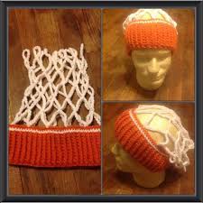Crochet Basketball Net Hat Ear Warmer Free By Mookiedscreations Crochet Ear Warmer Crochet Headband Crochet Projects