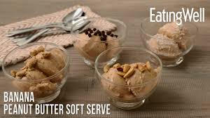 Banana Peanut Butter Soft Serve Eatingwell Youtube