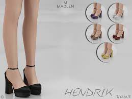 Madlen gabriela boots by mj95. The Sims Resource Madlen Hendrik Shoes