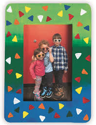 How to paint a wooden frame. Diy Wood Frame Craft For Kids S S Blog