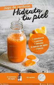 Jugo De Verduras Para Hidratar La Piel Jugos Hidratar Jugo Jugos Para Piel Verduras Jugos De Verduras Bebidas Saludables Jugos Saludables