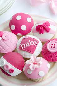 Baby Shower Cakes Gallery Pink Frosting Parties Team Girl Shower Cupcakes Baby Shower Cupcakes Shower Cupcakes