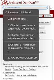 Anyone else have a really fun time naming chapters? : rAO3