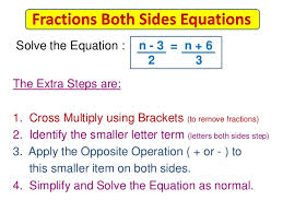 Check spelling or type a new query. Equations With Fractions On Both Sides