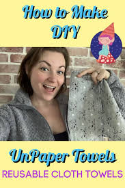 Rolling unpaper towels has never been so easy! Diy Unpaper Towels Reusable Cloth Paper Towels Crafty Little Gnome
