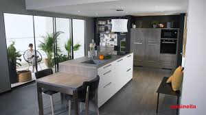 Une Cuisine Scandinave Avec Ilot Central Video Ilot De Cuisine Moderne Cuisine Moderne Cuisine Design Moderne