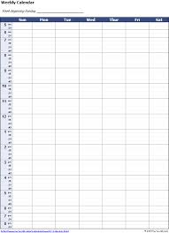 Free Weekly Calendar Template Weekly Calendar Printable Weekly Calendar Template Blank Weekly Calendar