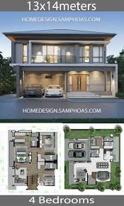 10 Best House Design Plans With Floor Plans House Plans 3d In 2020 Modern House Facades House Front Design Two Story House Design