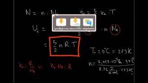 Fisica Esercizi Sull Energia Interna Di Un Gas Perfetto Parte 1 Youtube