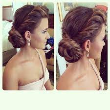 In Love With This Twisted Low Bridal Updo We This Moncheribridals Com Wedding Hairstyles For Long Hair Side Bun Hairstyles Wedding Bun Hairstyles