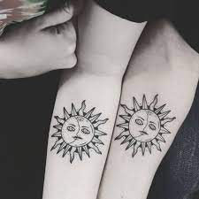 This image is very symbolic. 125 Sizzling Hot Sun Tattoo Design Ideas For Men And Women