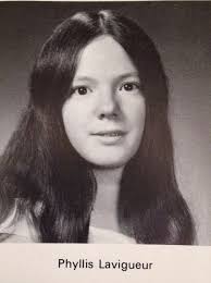 Kathy as a majorette in High School