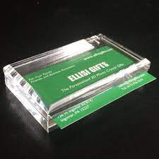 Cover weight (card weight / cardstock) comes in varying weights, but will have a touch like your 'business card' or 'post card' you may have in your office. Business Card Slip In Acrylic Paperweight 6 Pack Ellisi Gifts